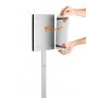 Durable Info Stand Outdoor A4 harmaa