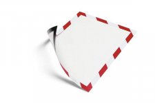 DURAFRAME MAGNETIC SECURITY A4 puna/valkoinen 5kpl