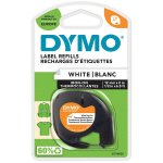 Dymo Letratag 12mmx2m valkoinen, silitettävä