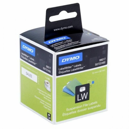 Dymo LW kansiotarra 12x50mm 220kpl