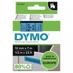 Teippi Dymo s0720560 d1 12mm musta/sin