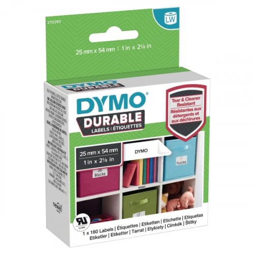 Dymo® nauha durable lw 25mm x 54mm 160kpl