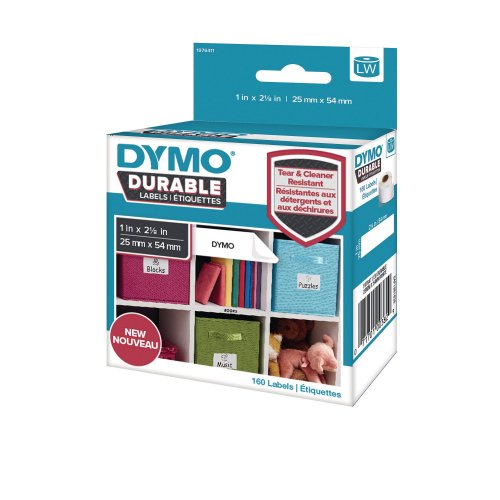 Dymo® nauha durable lw 25mm x 54mm 160kpl