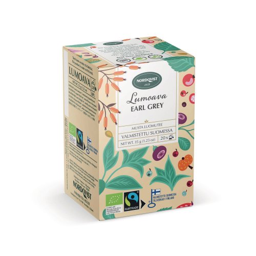 Earl Grey Tee Nordqvist lumoava luomu 20kpl