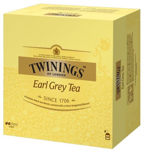 Earl grey tee Twinings 100x2g