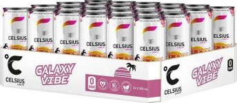 Energiajuoma Celsius Galaxy Vibe 24x355ml