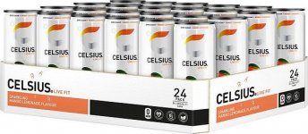 Energiajuoma Celsius Mango Lemonade 24x355ml