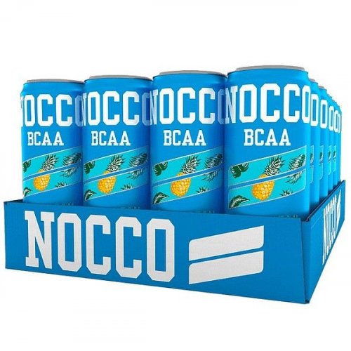 Energiajuoma NOCCO BCAA Caribbean 24x330 ml