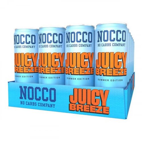 Energiajuoma NOCCO BCAA Juicy Breeze 24x330ml