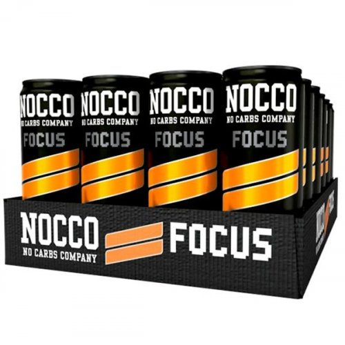 Energiajuoma NOCCO FOCUS Black Orange 24x330 ml