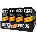 Energiajuoma NOCCO FOCUS Black Orange 24x330ml