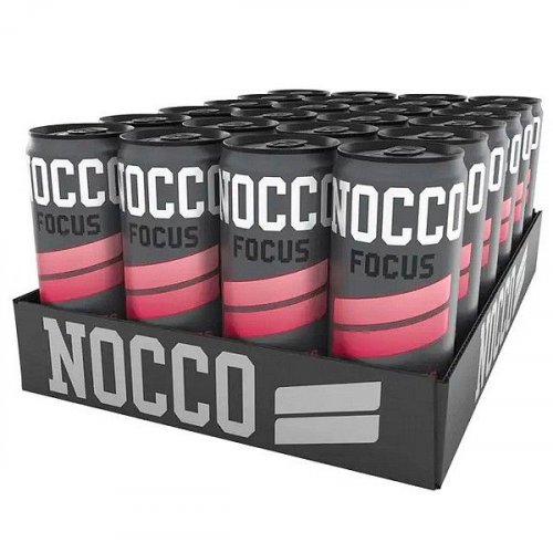 Energiajuoma NOCCO FOCUS THE BERRIES 24x330 ml