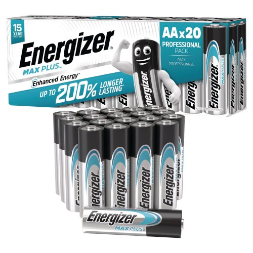 energizer alkaline max plus aa 20kpl