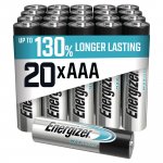energizer alkaline max plus aaa 20kpl