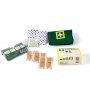 Ensiapupakkaus Cederroth First Aid Kits Small 15x7x5 cm sisältö