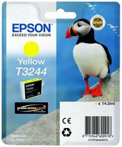Epson muste T3244 C13T32444010 keltainen värikasetti