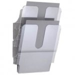 Esiteteline a4 Flexiplus seinä 2 lokeroa (1709008400)