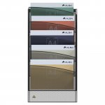 Esiteteline Alba mesh vaaka musta 5-os