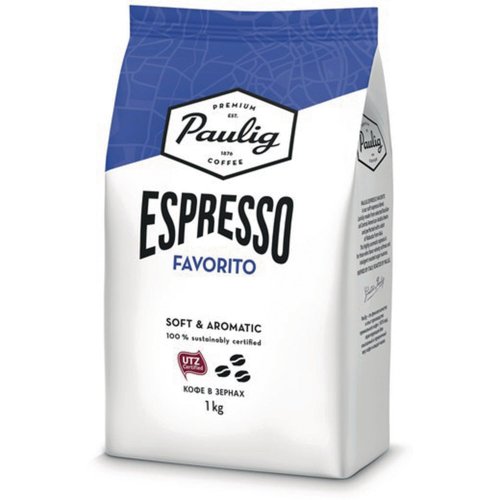 Espresso Paulig favorito kahvi kahvipapu tumma paahto 1kg