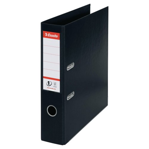 Esselte mappi A4 no1 75mm musta