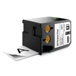 Etiketti Dymo XTL 54mm Vinyyli, musta- valkoinen