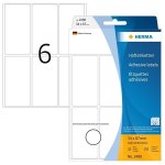 Etiketti Herma 2480 permanent 34x67mm 192 tarraa/32ark