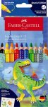Faber-Castell Colour Grip Jumbo dinosaurus 8+2