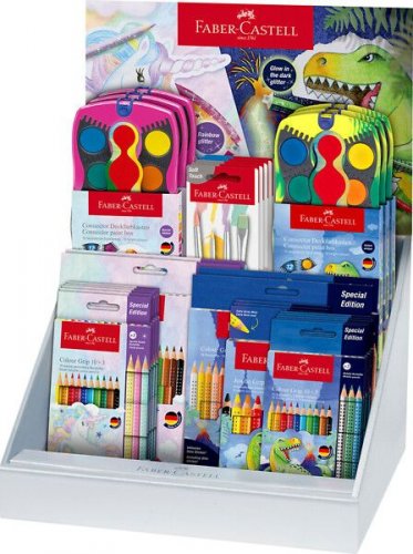 Faber-Castell Display special edition dinosaurus ja yksisarvinen