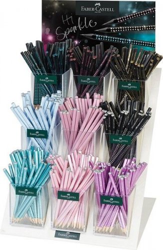 Faber-Castell Sparkle 9 purkkia presentation 2025