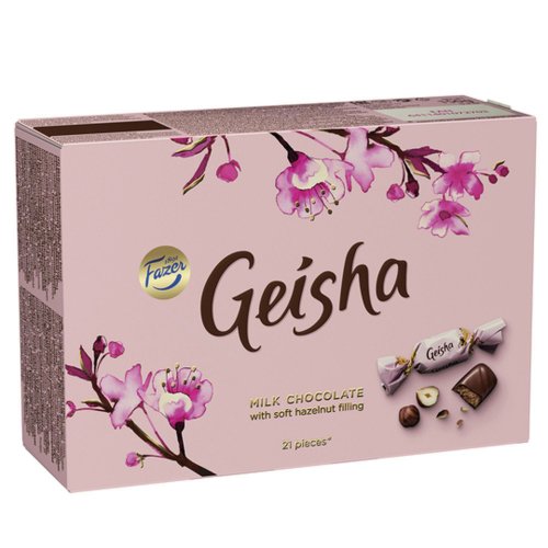 fazer geisha maitosuklaakonvehti 150g 1 kpl=12pkt 12kpl