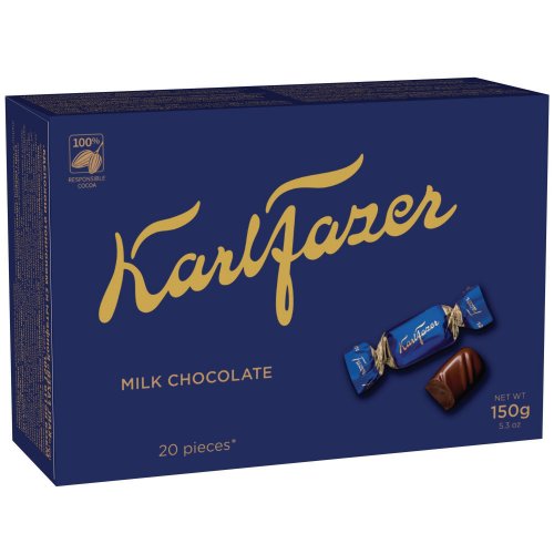 fazer maitosuklaakonvehti 150g 1 kpl=12pkt 12kpl