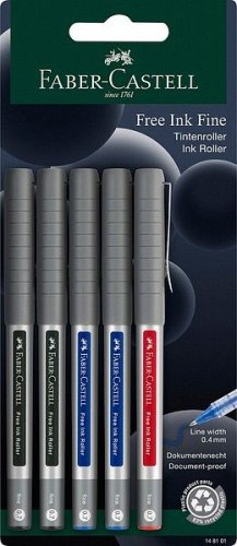 FC Free Ink -rollerball-kynä. 0.7mm blisterpakkaus