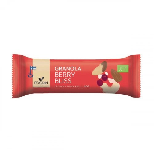 Foodin granola patukka marjaisa 40g 12kpl