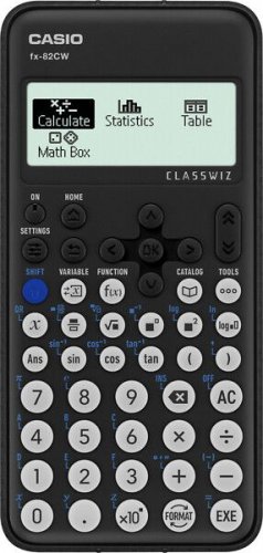 202055 Funktiolaskin Casio FX-82 ES Plus on paristolla toimiva on laadukas ja monipuolinen laskin jossa on 249 eri toimintoa. Funktiolaskimen näyttö on kirkas ja terävä. Katso myös muita funktiolaskimia verkkokaupastamme.