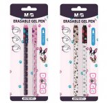 Geelikynä Söpöt Koirat pyyhittävä 0,7mm blister 2kpl