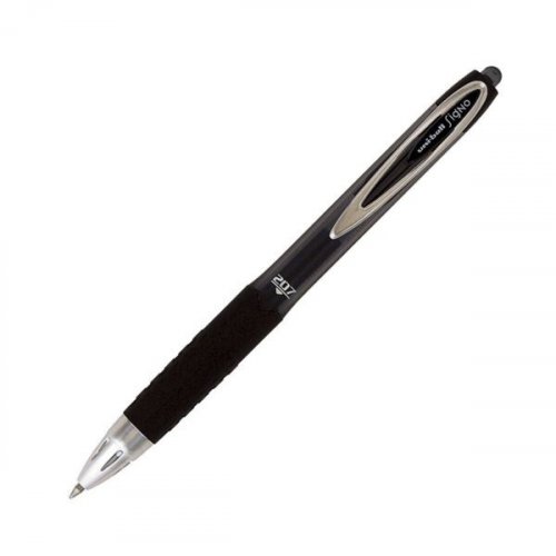 Geelikynä uni-ball Signo UMN-207 musta 0,7mm mekanismilla