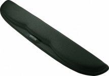 Geelirannetuki näppäimistön eteen  Esselte musta, geelitäytteellä