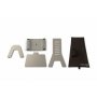 GetUpDesk light kantokassi musta