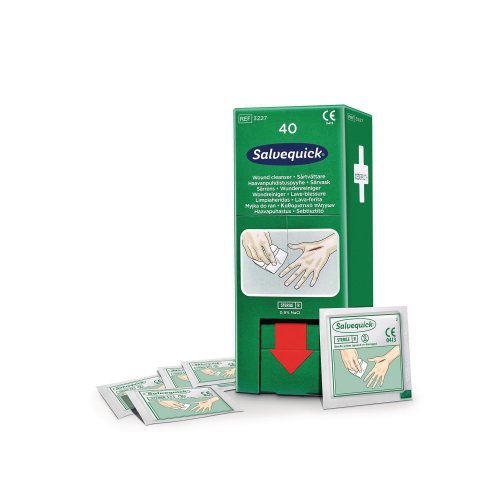Haavapyyhetäydennys salvequick 3227 40kpl