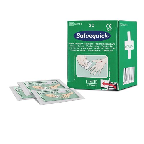 Haavapyyhetäydennys salvequick 3237 20kpl