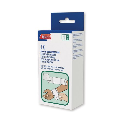 Haavaside Graid 8 x 6cm 3kpl