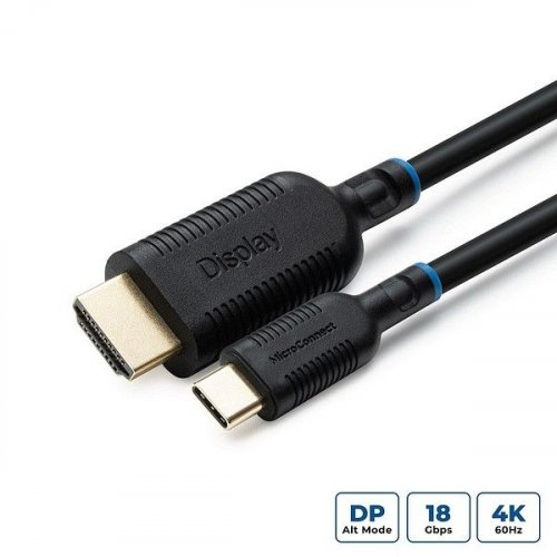 Hdmi kaapeli MicroConnect USB-C/ 2m
