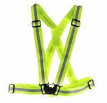 Heijastinvaljaat keltainen säädettävä