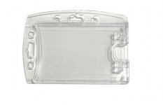 Henkilökorttikotelo 2:lle kirkas umpinainen