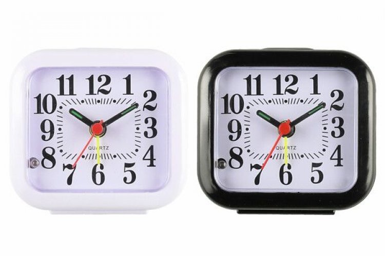 Herätyskello 4living musta tai valkoinen