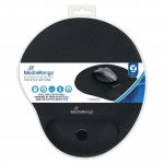 Hiirimatto Mediarange rannetuella musta