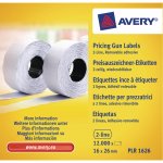 avery etikettirll 26x16 irtoava 2-r 10kpl