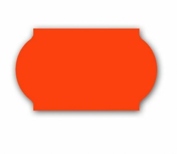 Liima Hintaetiketti 26x16mm L2 oranssi pysyvä