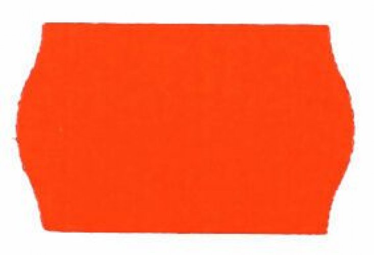 Liima Hintaetiketti 26x16mm L2 punainen pysyvä