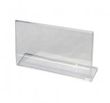 Hintalapputeline 60x105 mm L-teline kirkas akryyli